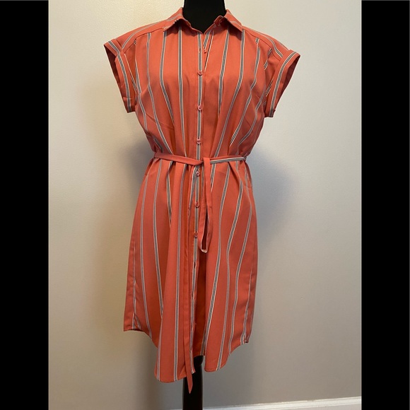 express shirt dress On The Way Red Shift Dress, Large - The Mint Julep Boutique Its so casual and super cute Boyfriend Poplin Portofino Maxi Shirt